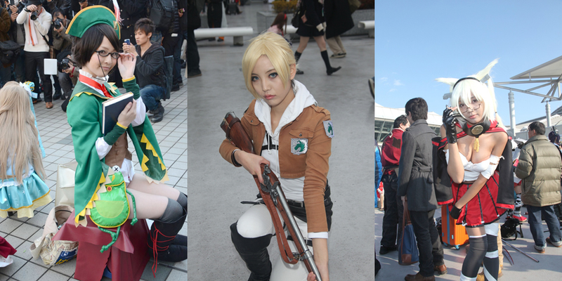 Illustration for article titled Year-End Cosplay in Japan: The Cute, the Sexy, the Weird
